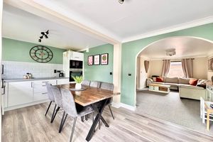 Kitchen Diner opening to Lounge- click for photo gallery